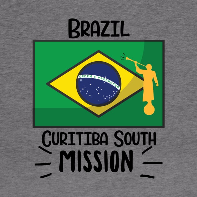 Brazil Curitiba South Mormon LDS Mission Missionary Gift Idea by TruckerJunk